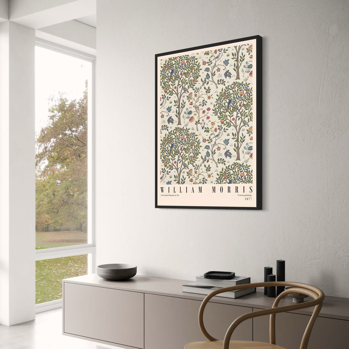 KELMSCOTT TREE BY WILLIAM MORRIS