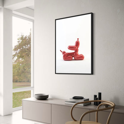 Pop Art Balloon Dog | Funny Bathroom Decor