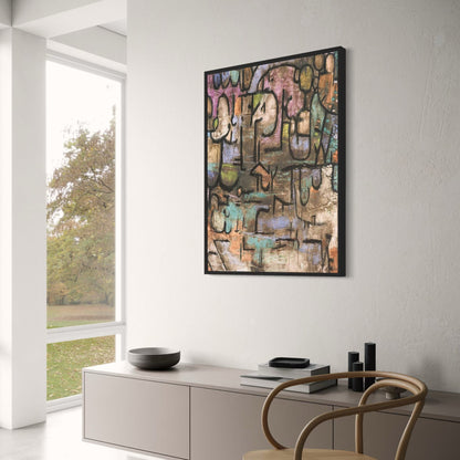 Paul Klee | After The Flood | Artwork Poster | Home Wall Decor | Abstract Graphic Art | 20th Century Poster