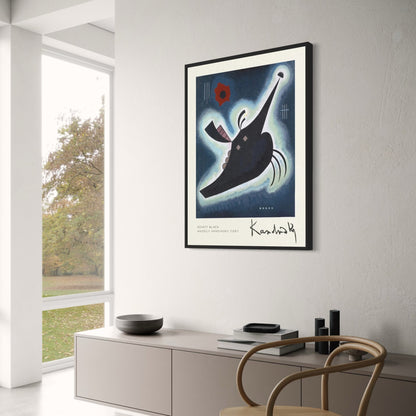 Kandinsky | Pointy Black 1931 | Abstract Art