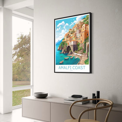 Amalfi Coast Beauty | Scenic Italy Travel Art