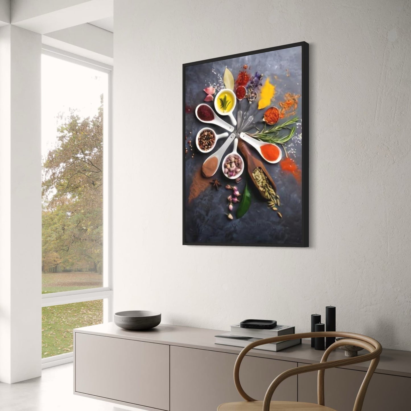 Vintage Kitchen Poster | Ring of Spices