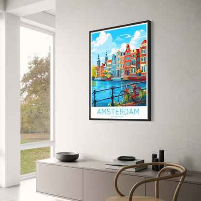 Bikeride in Amsterdam | Scenic Netherlands Art