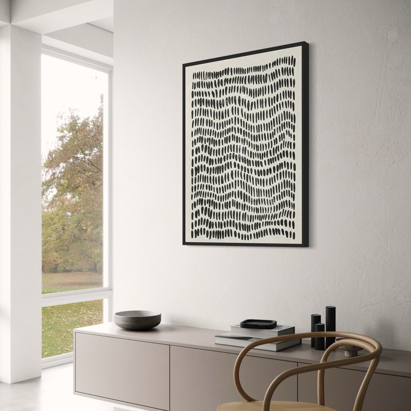 Organic Pathways Poster | Wall Decor | Artistic Home Artwork | Nature-Inspired Design | Vibrant Color Print | Decorative Visual Art for Living Room | Eco-Friendly Materials | Size Options Available