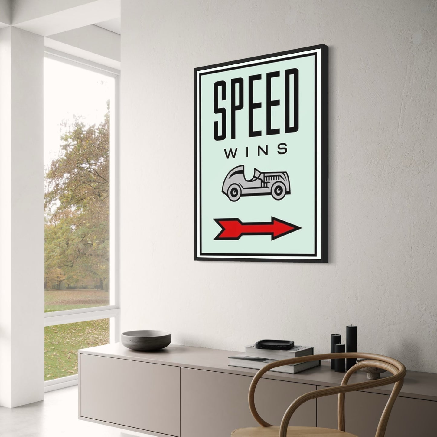 Monopoly Inspiration | Speed Wins Quote