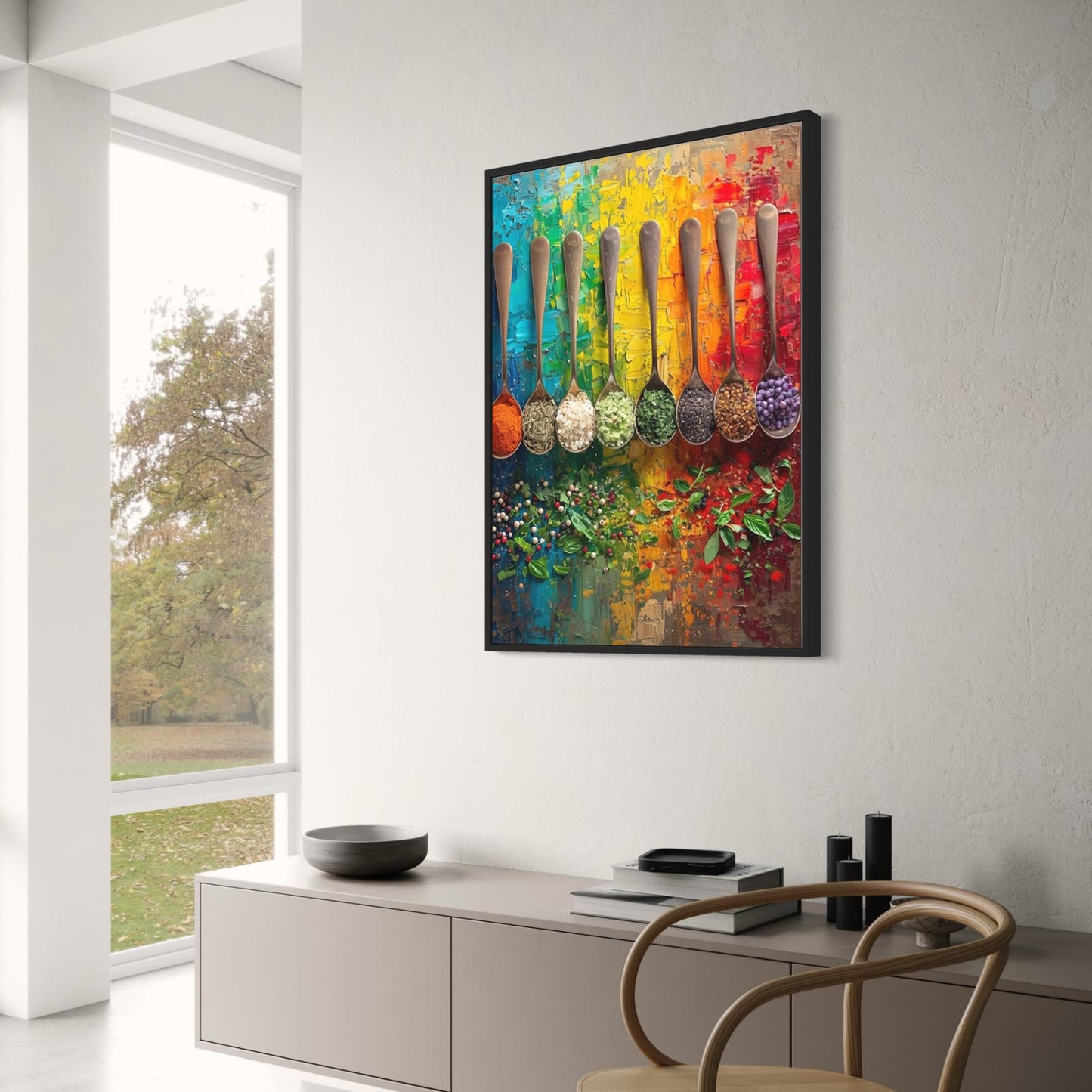 Vintage Kitchen | Colorful Spices