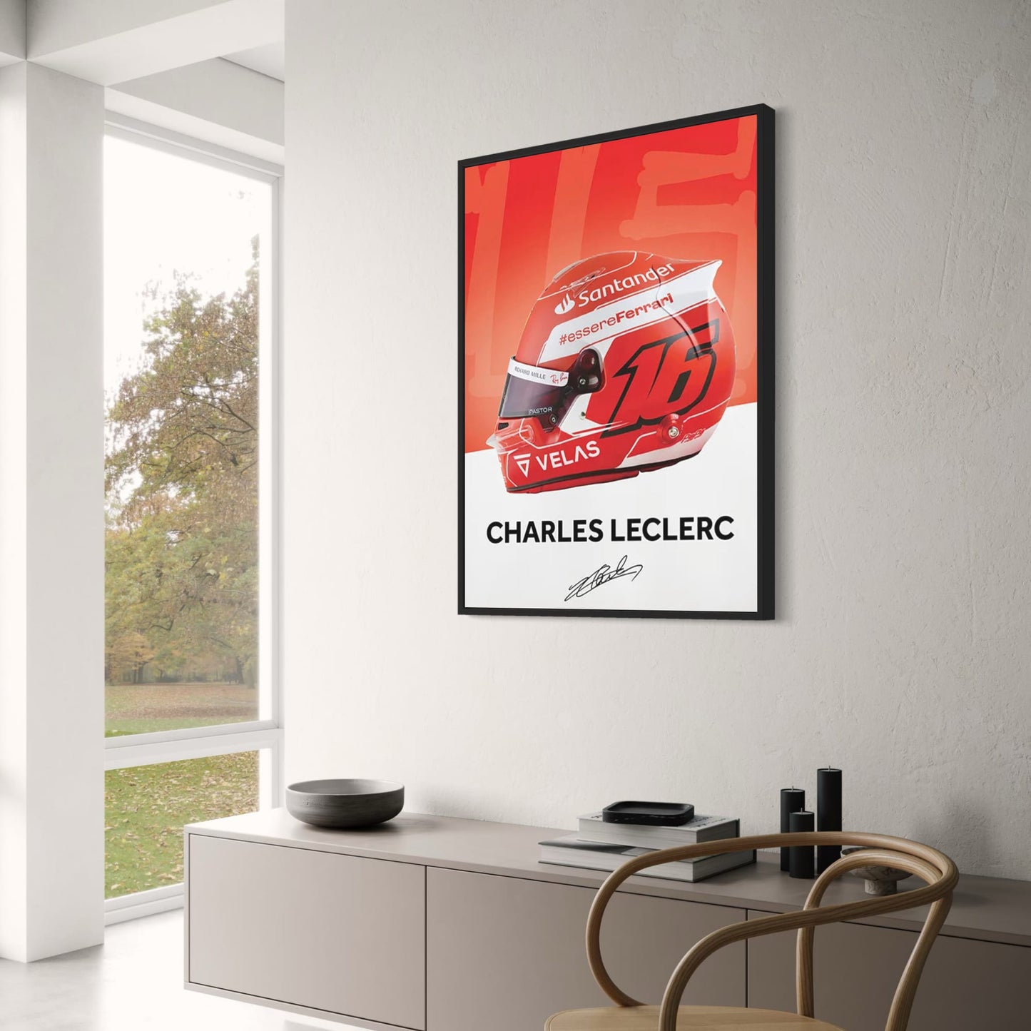 Formula 1 Helmet Canvas Art