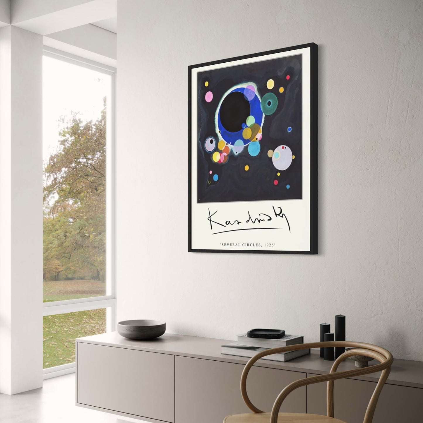 Several Circles | Wassily Kandinsky | 1926 Art Poster