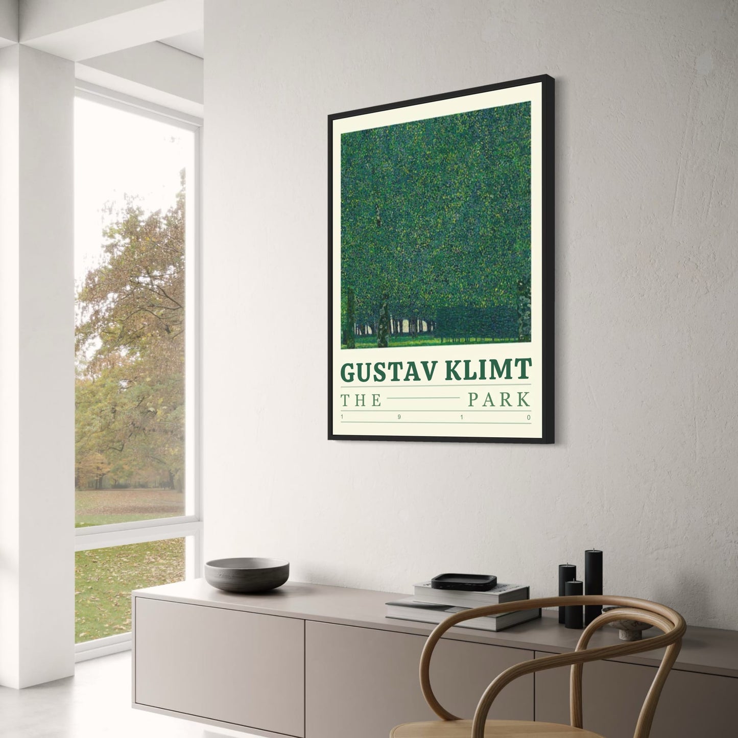 Klimt's The Park | Impressionist Landscape