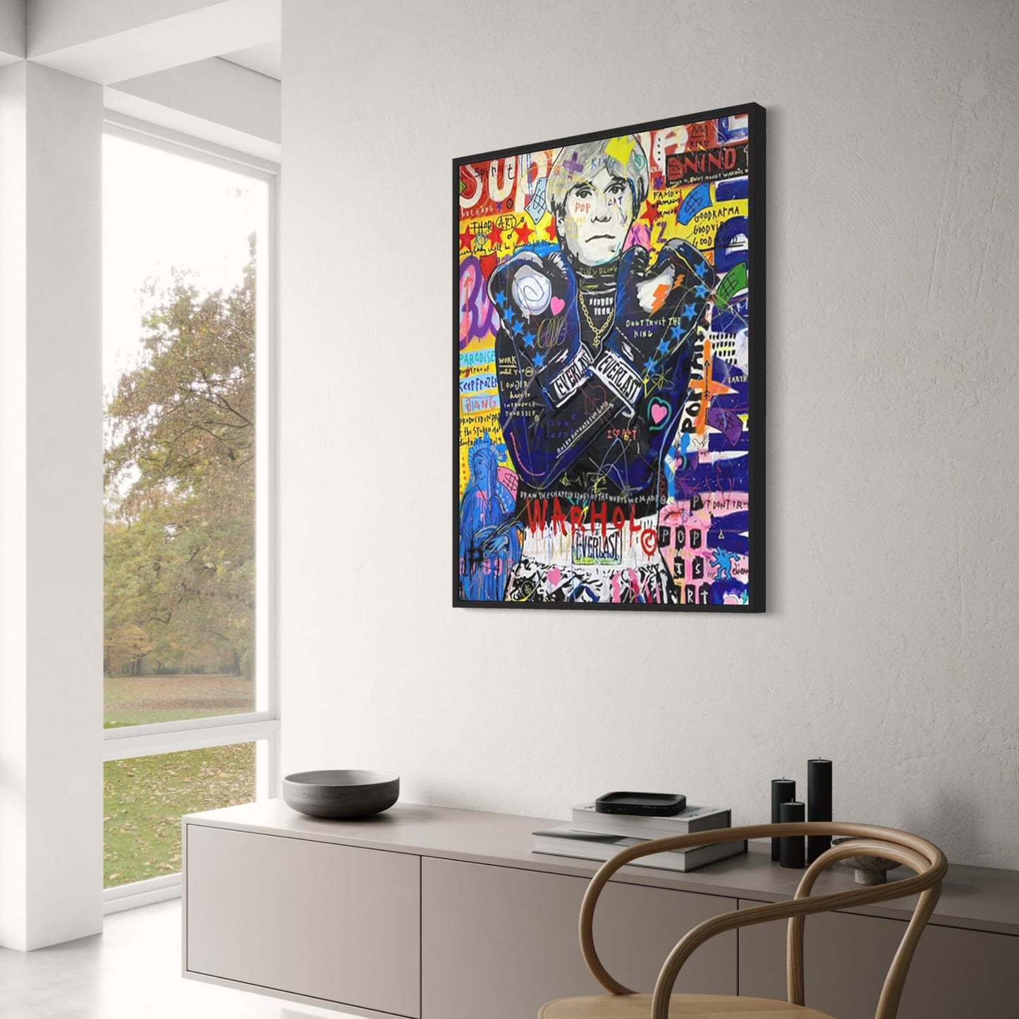 Queen of England | Abstract Graffiti Pop
