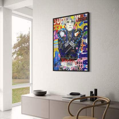 Queen of England | Abstract Graffiti Pop