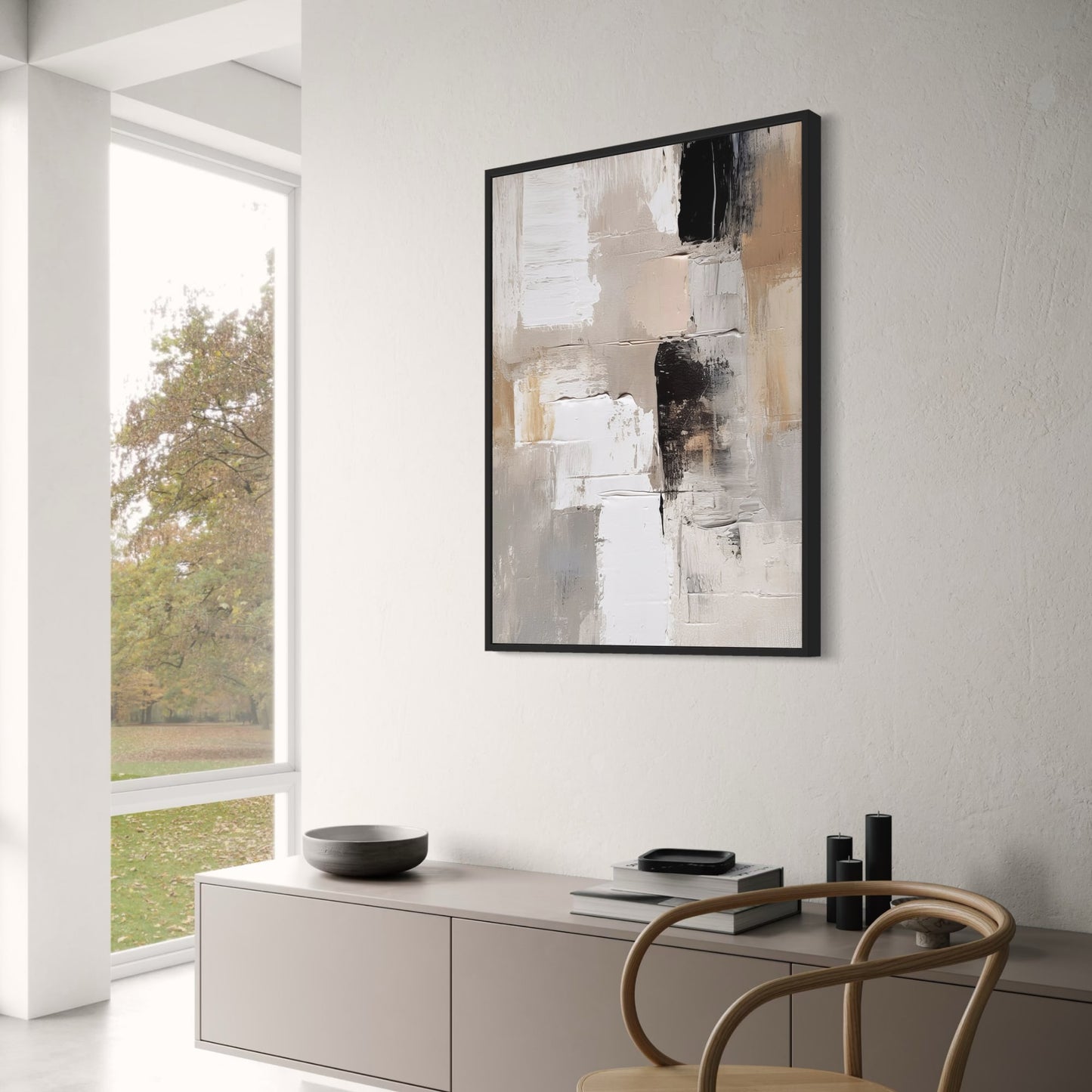 Earthbound Elegance | Muted Reflections | Contemporary Art
