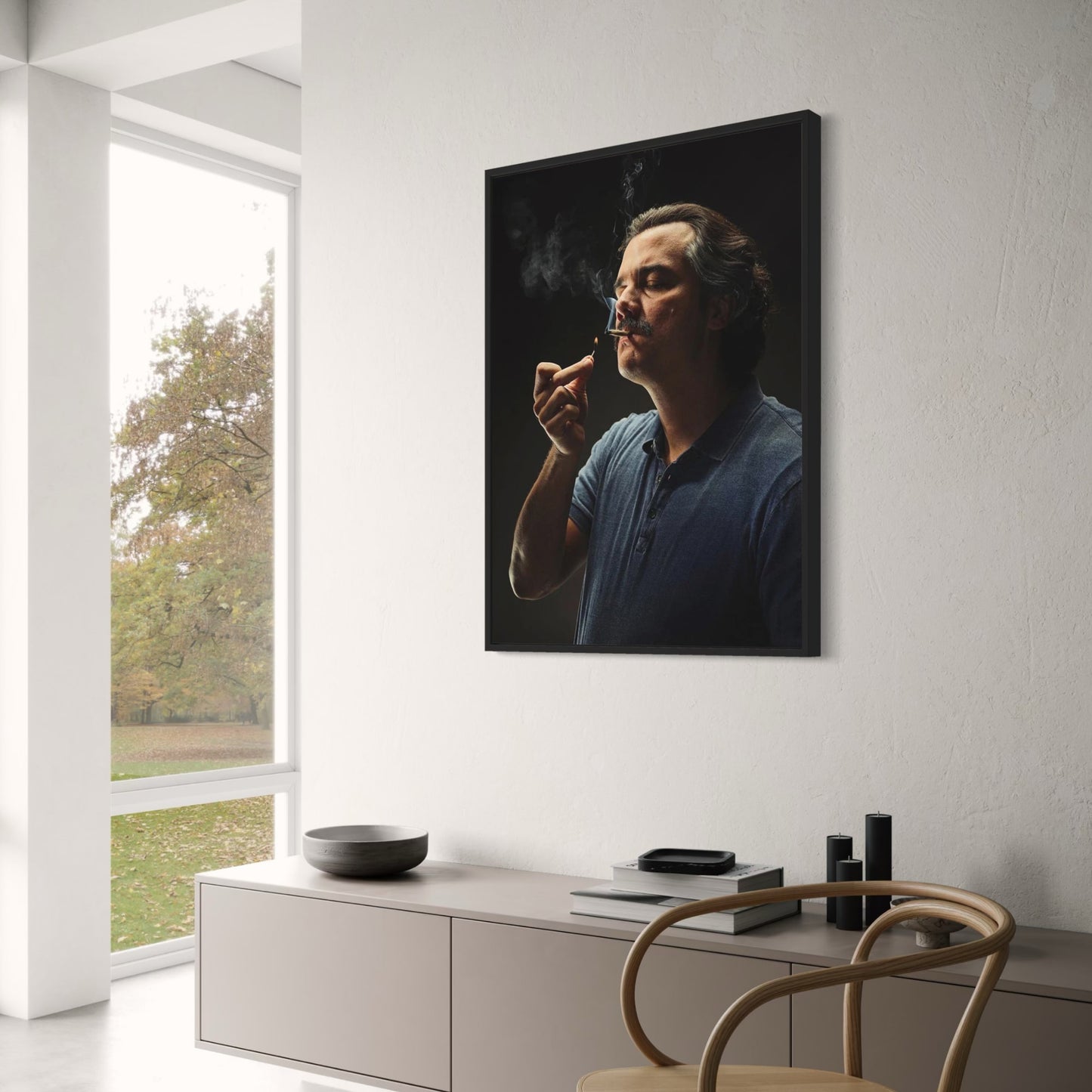 Pablo Escobar | Narcos Smoking Scene