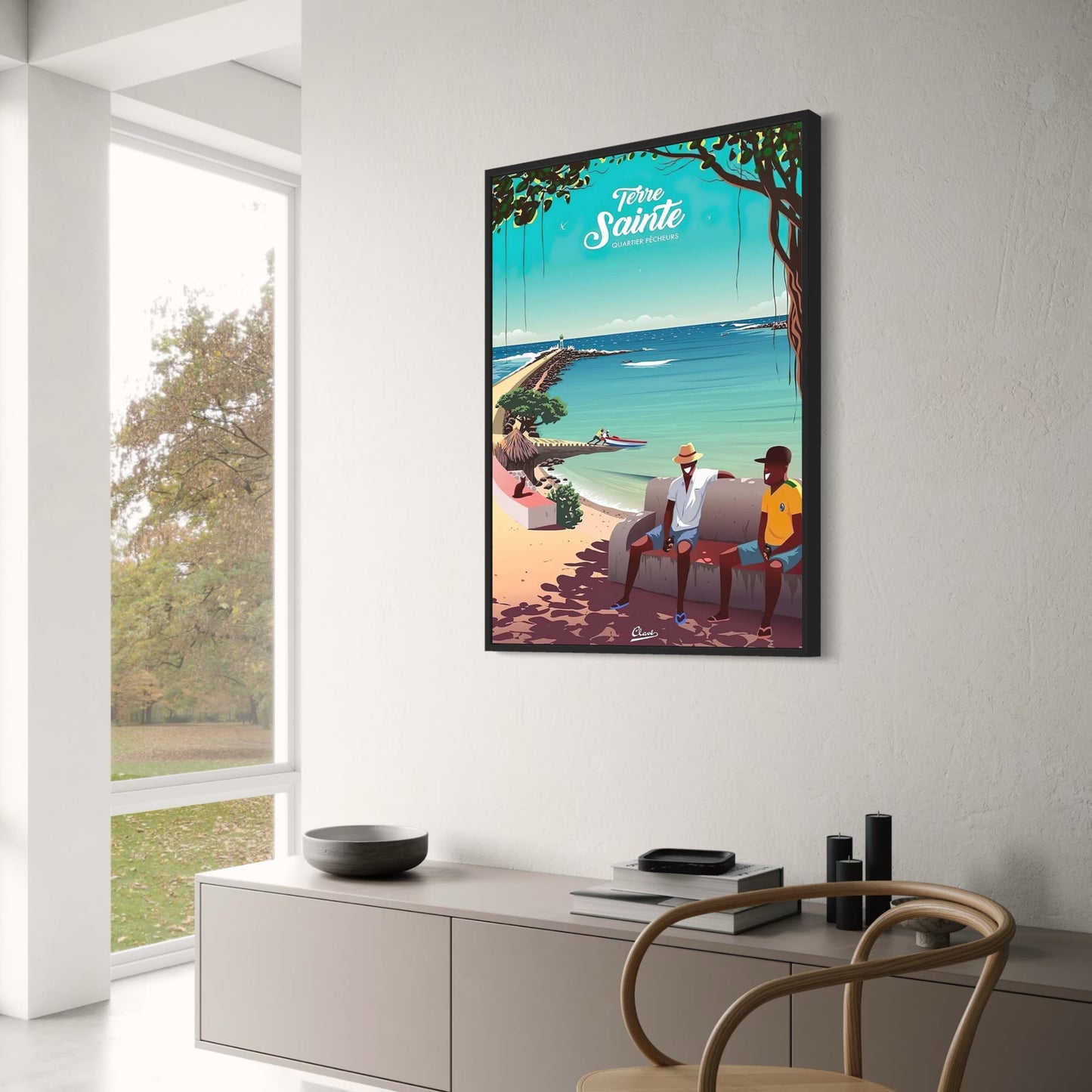 Quartier Pêcheurs | Terre Sainte Coastal Scene