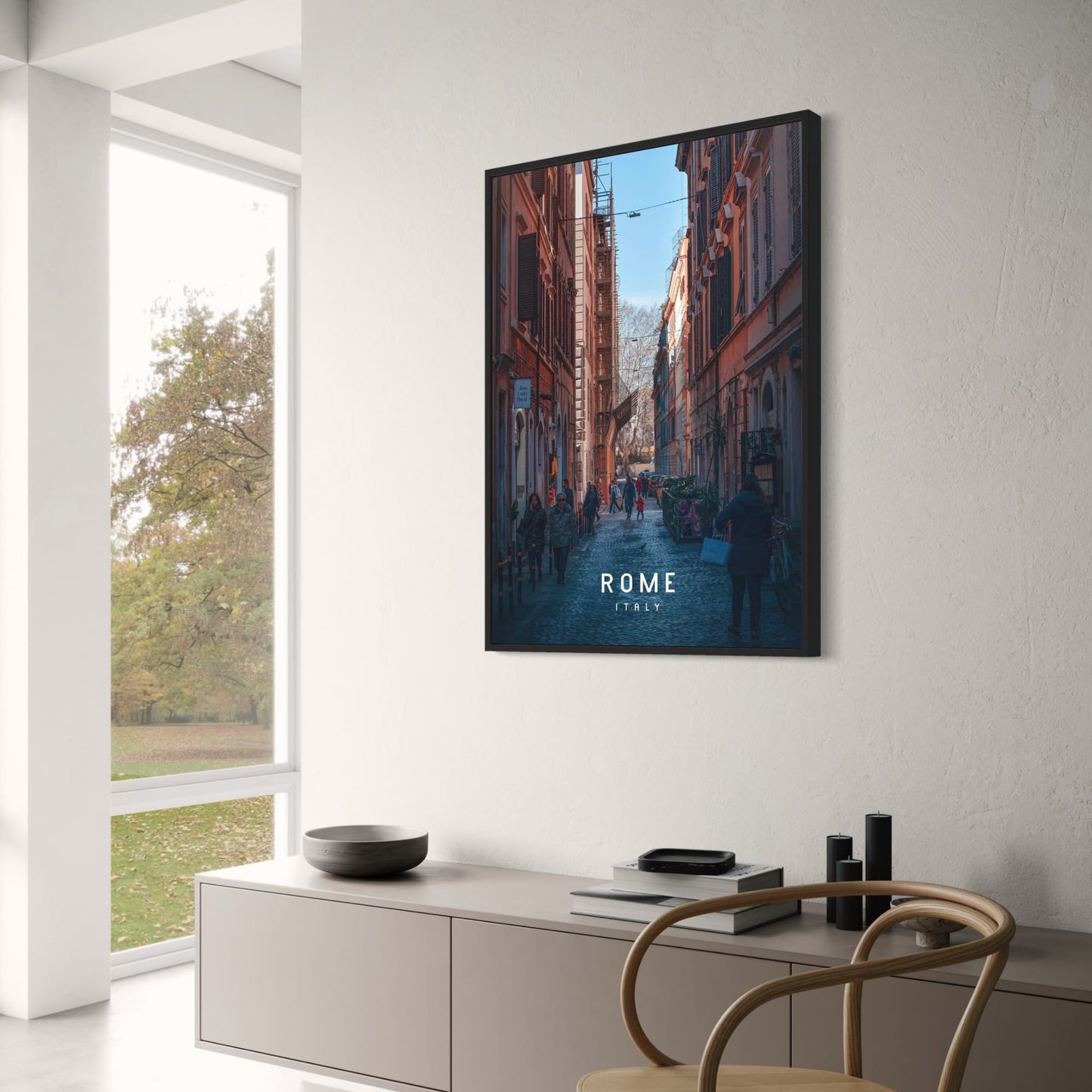 Busy Street Scene | Rome | Vibrant Urban Energy