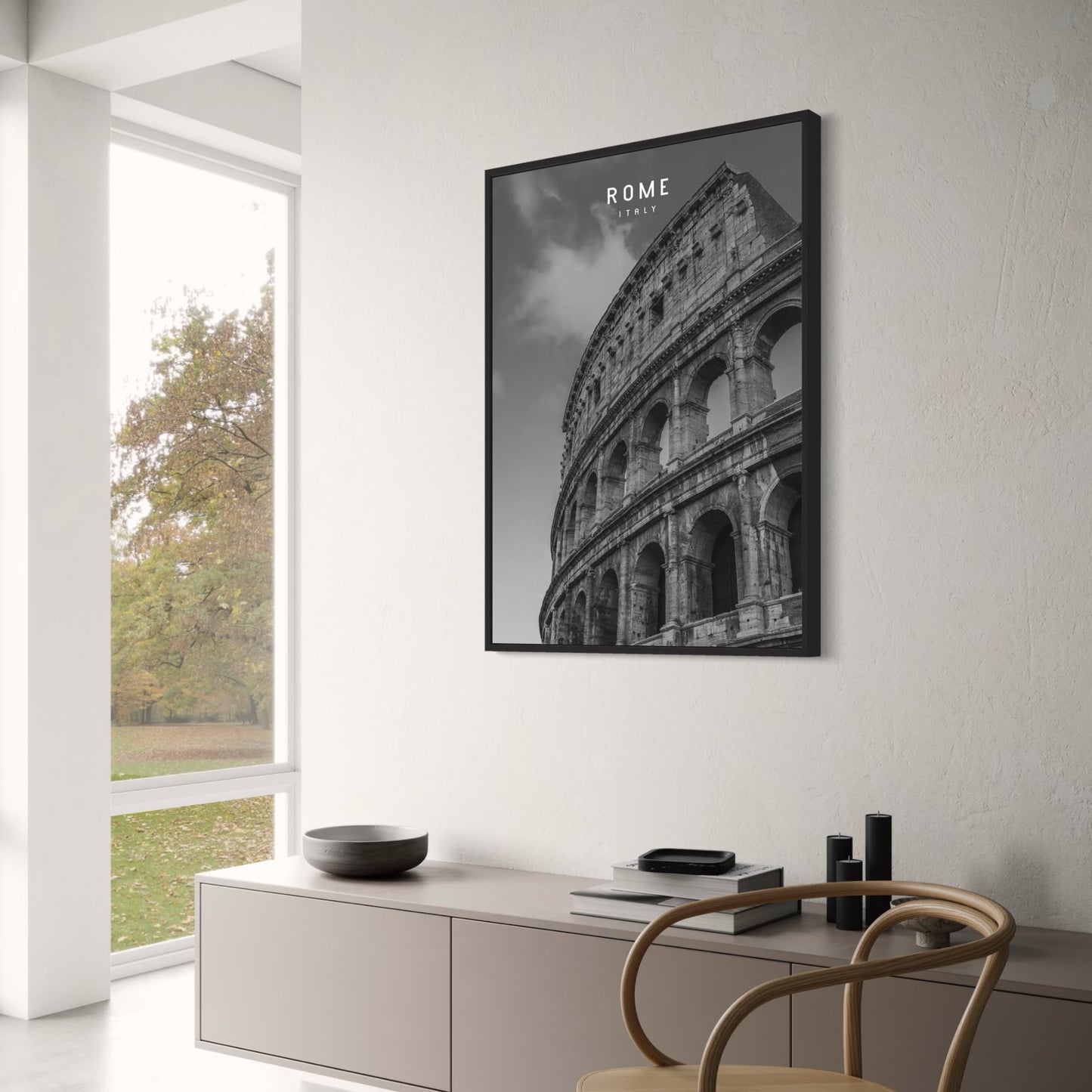 Colosseum | Monochrome Majesty | Rome