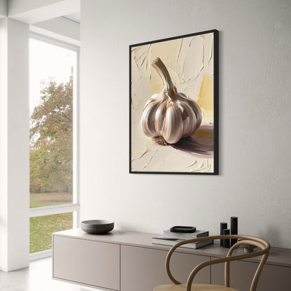 Garlic Head | Vegetable Kitchen Art