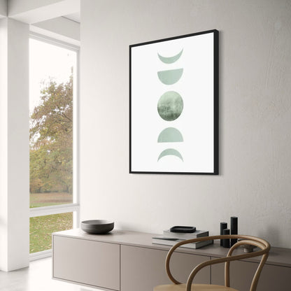 Harmonic Green Botanicals | Modern Nature Art