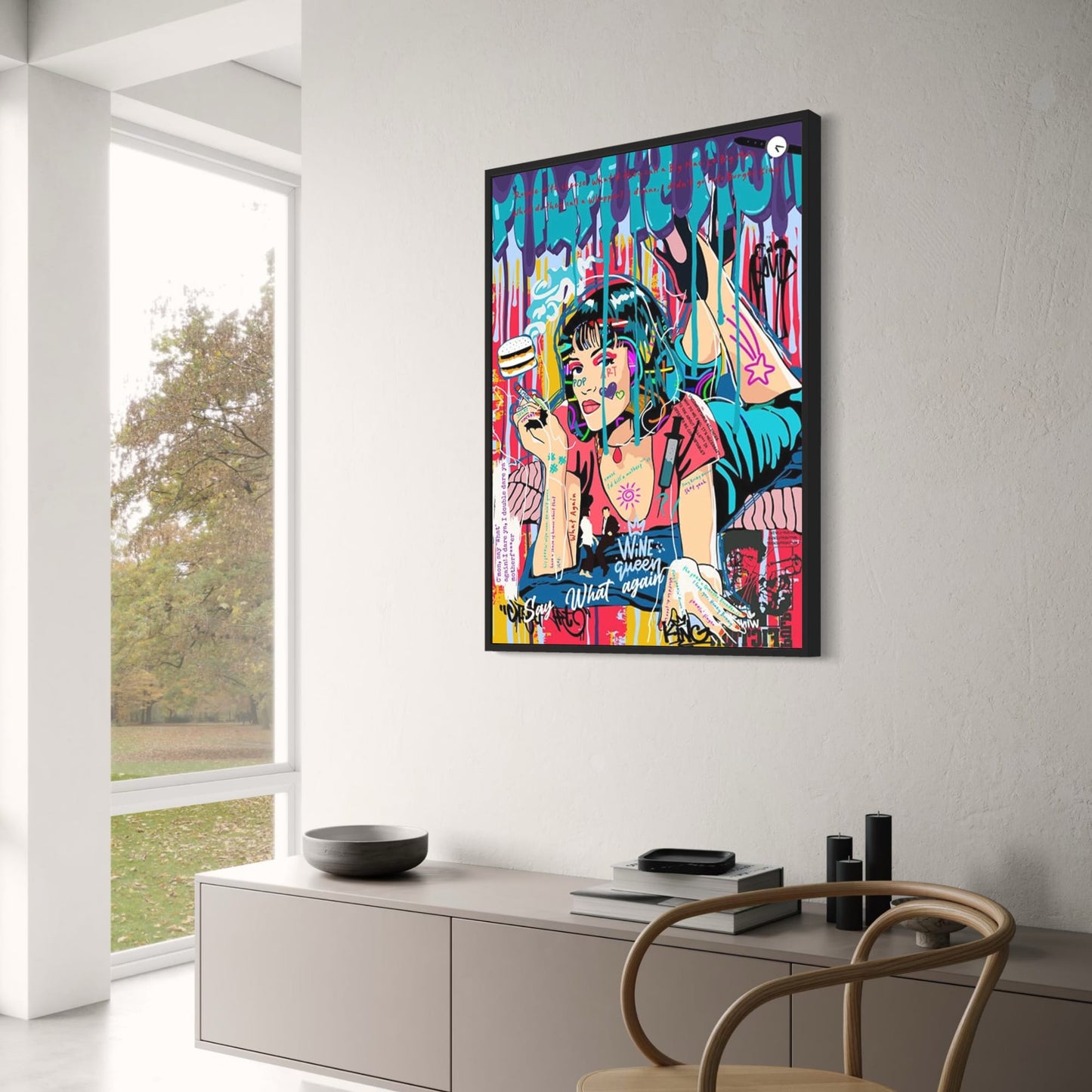Scarface Graffiti | Mona Lisa Abstract