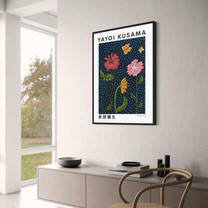 Yayoi Kusama | Vibrant Abstract Flowers