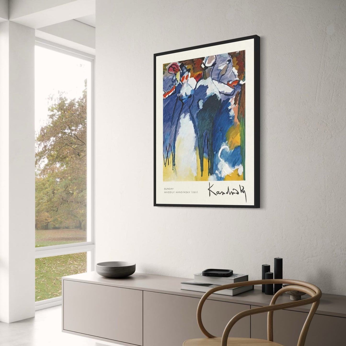 Wassily Kandinsky | 1911 Abstract | Colorful Modern Art