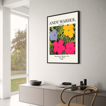 Andy Warhol | Vibrant Flowers 1964