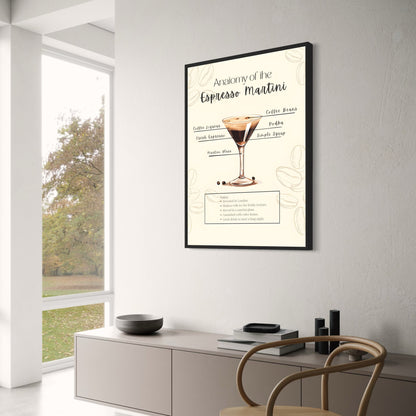 Espresso Martini Recipe | Elegant Bar Decor