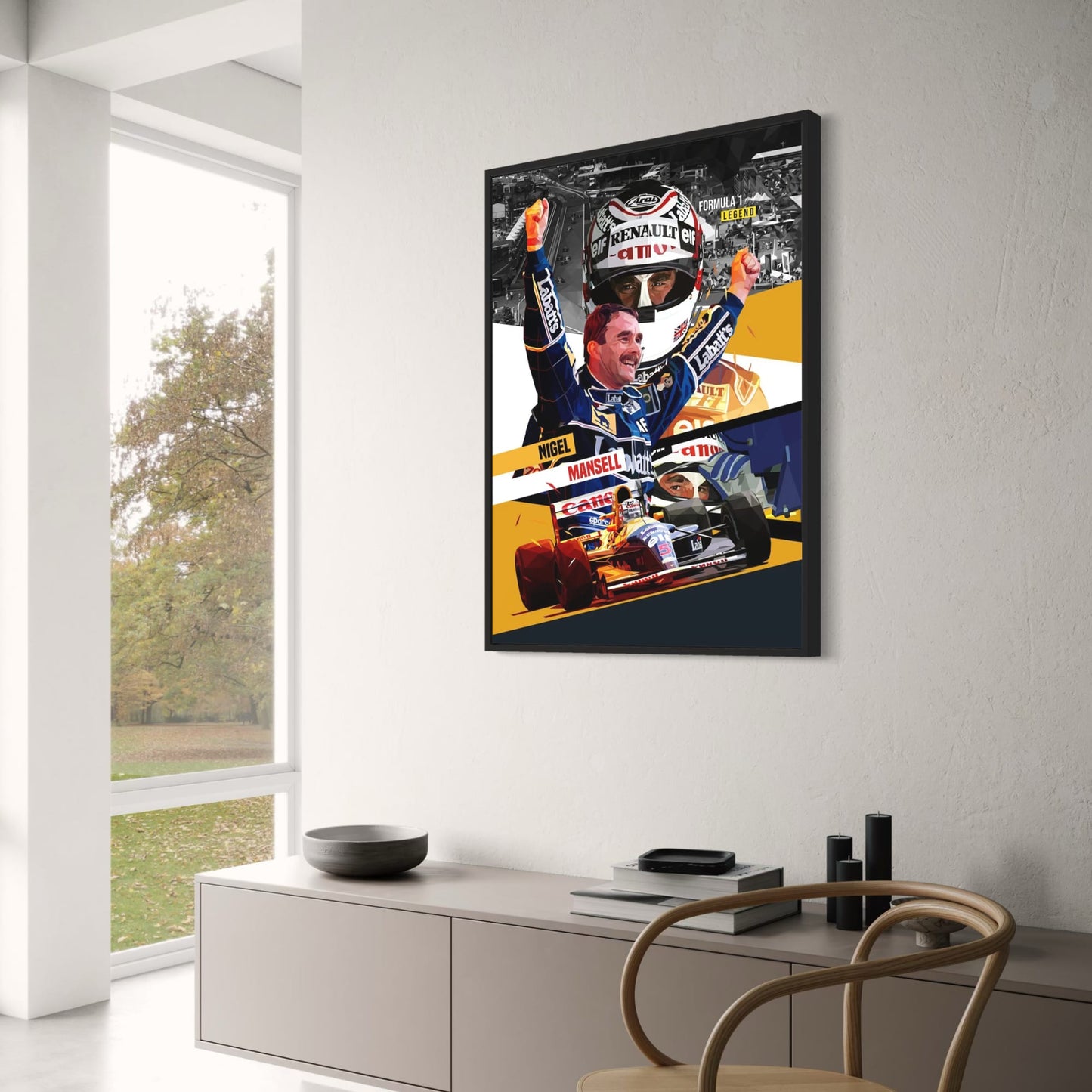 Nigel Mansell | Formula 1 Legend | Racer Helmet