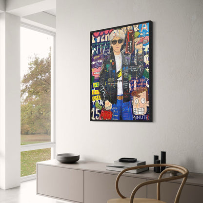 Abstract Graffiti | Queen of England Portrait