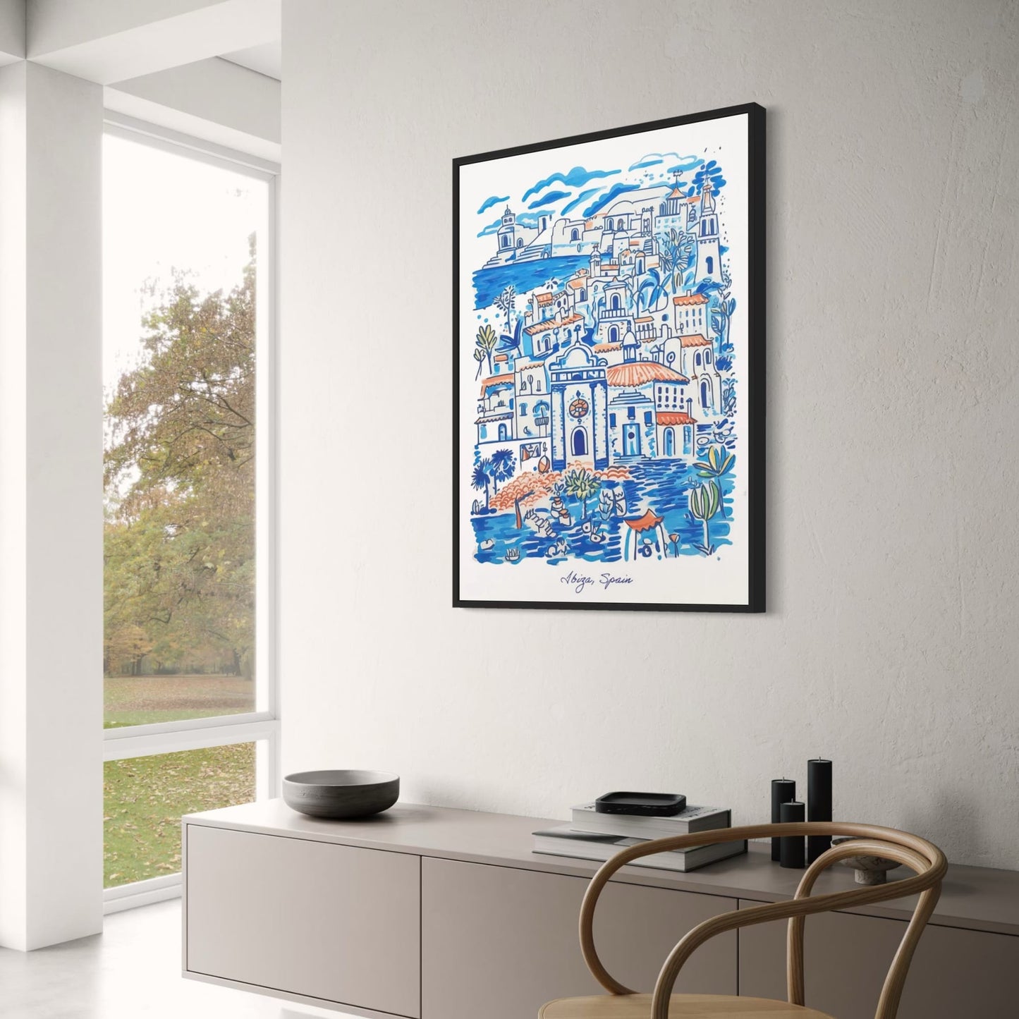 Ibiza | Colorful Mediterranean Seaside Art