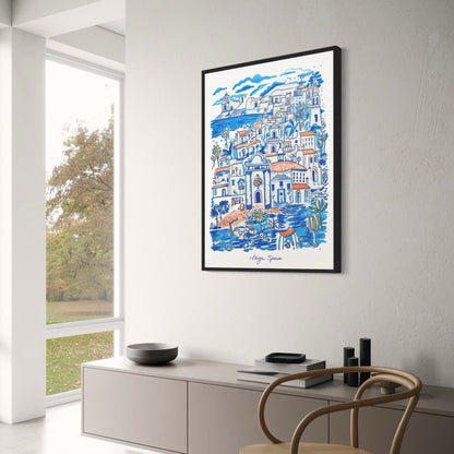 Ibiza | Colorful Mediterranean Seaside Art