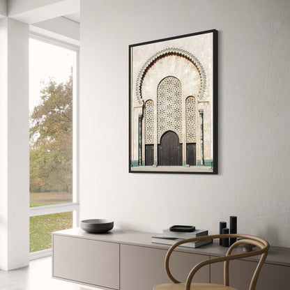 Majestic Mosque Portal | Islamic Architecture Art