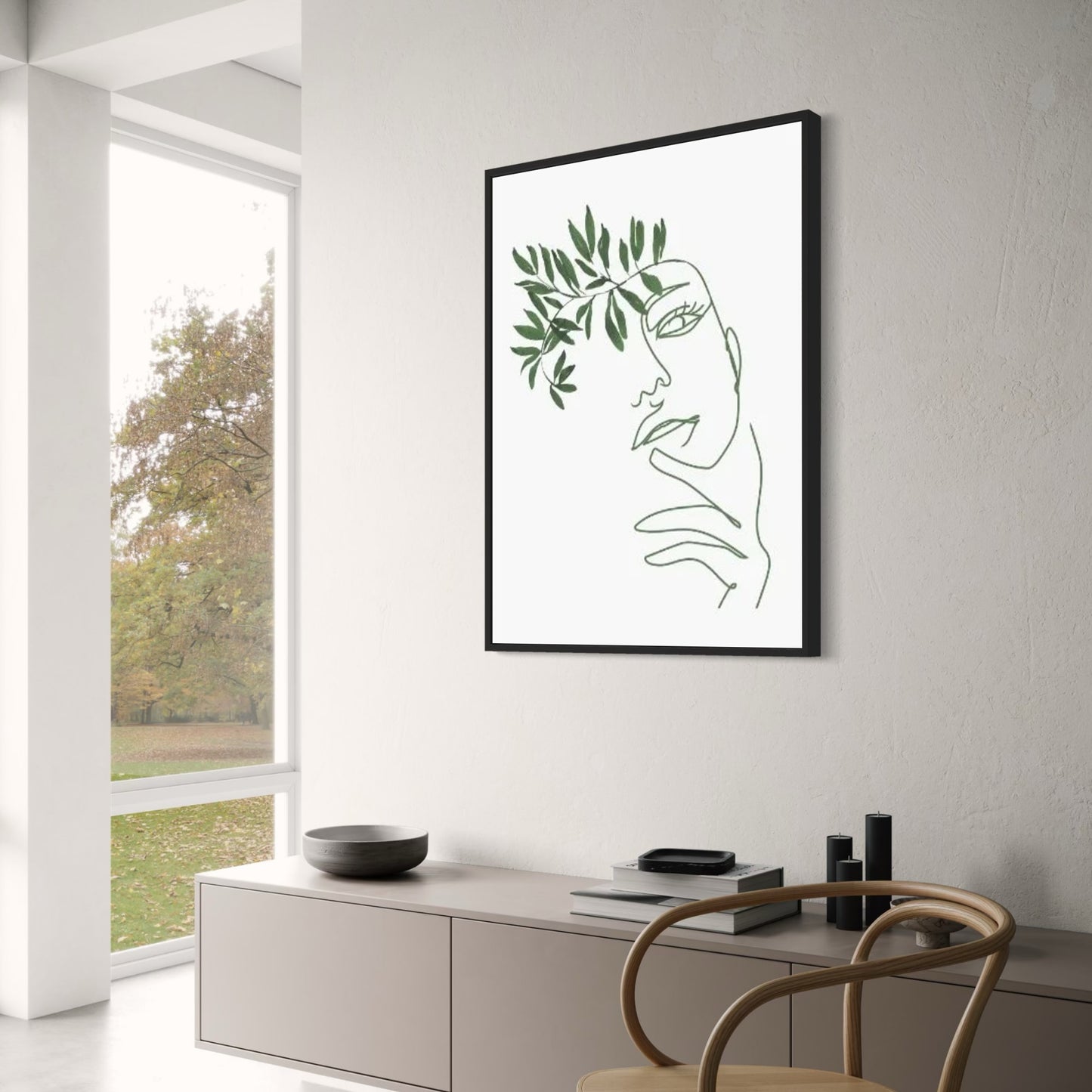 Modern Botanical Harmony | Nature Arches Floral Composition