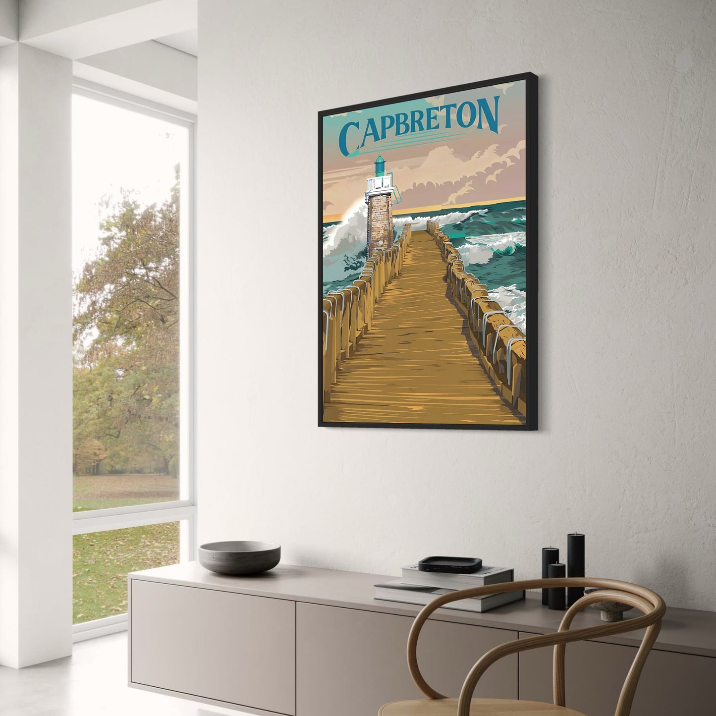 Capbreton | Historic Harbor Navigation | Coastal Scene