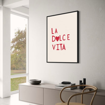 La Dolce Vita | Hand Drawn Minimalist
