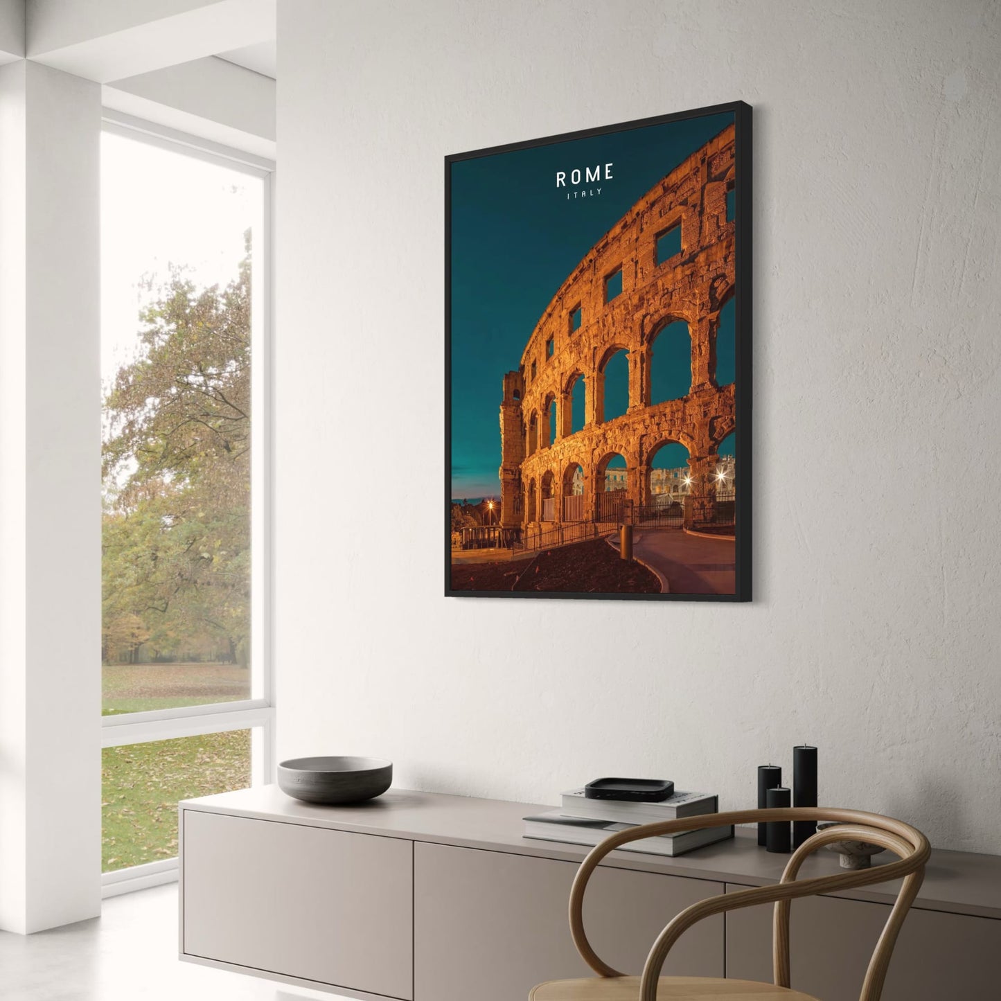 Pula Arena | Rome | Italy | Step into Ancient Roman History | Iconic Architectural Masterpiece | Captivating Rome Posters