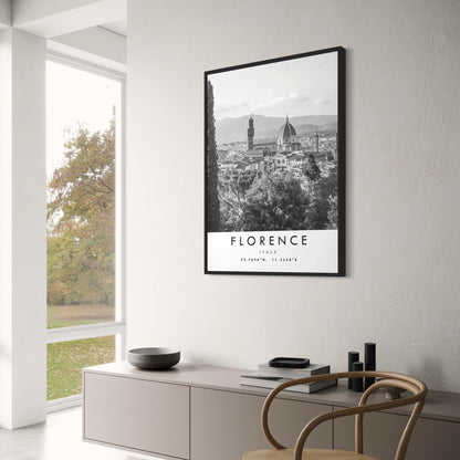 Florence | Wander Through Renaissance | Italy | Cityscape Poster | Wall Art Decor | Visual Artwork for Home & Garden