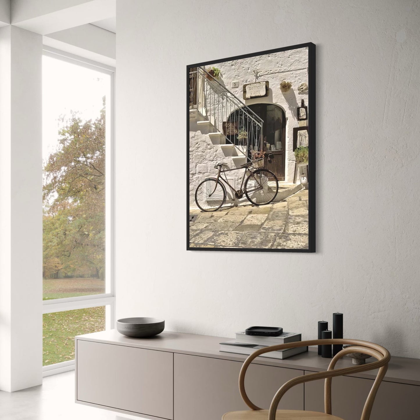 Italian Town Summer Bikeride | Scenic Art