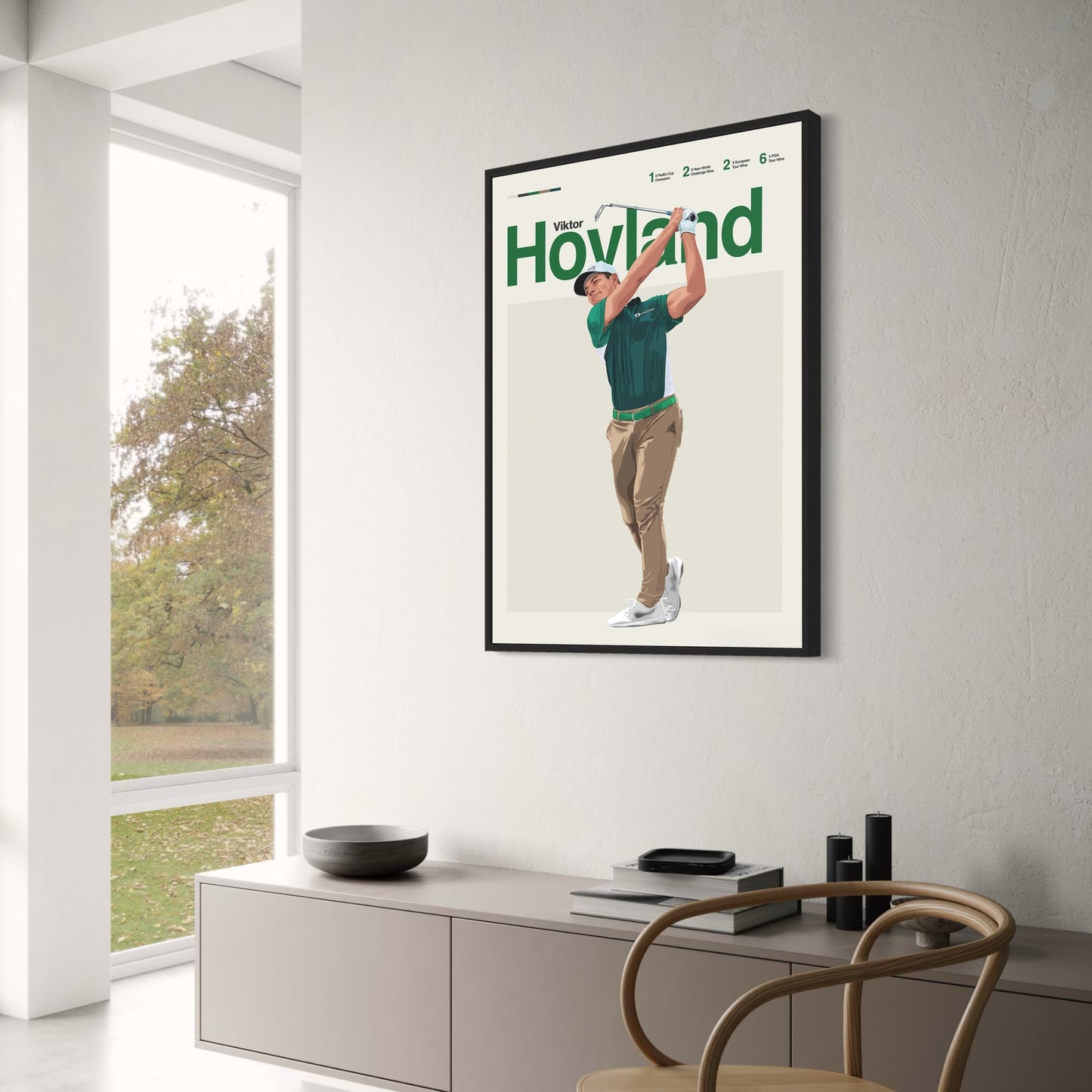 Viktor Hovland | Golf Legends Art
