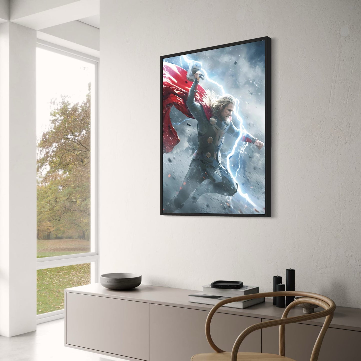 Thor Lightning | MCU Movie Poster