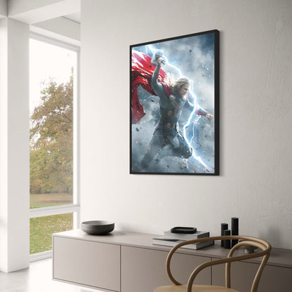 Thor Lightning | MCU Movie Poster