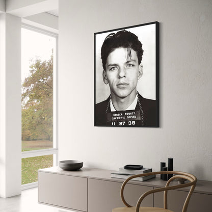 Frank Sinatra Mugshot | Vintage Style