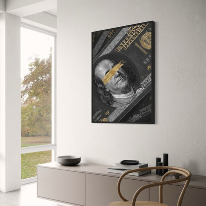 Gold Eye Dollar | Luxury Benjamin Franklin