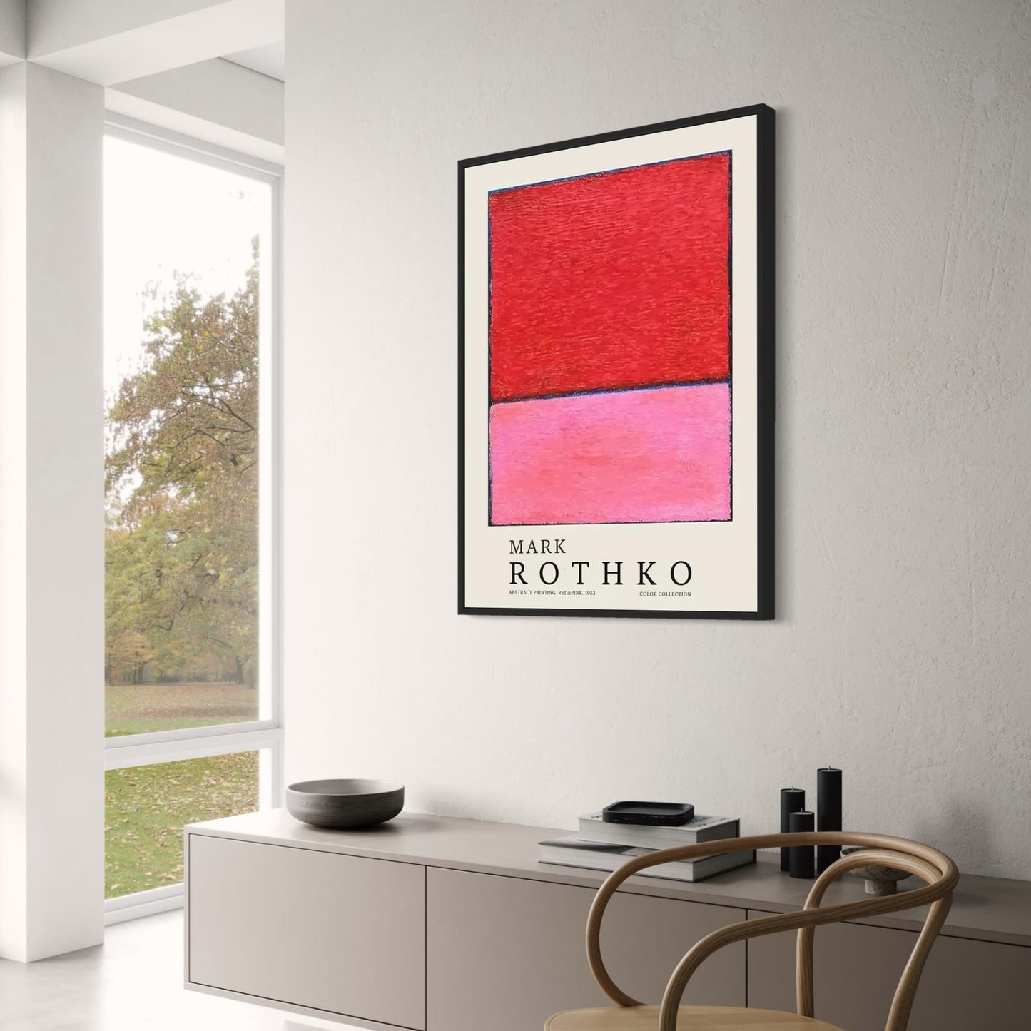 Mark Rothko | Red & Pink | Iconic Collection