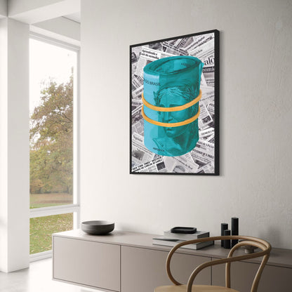 Brazilian Currency | Rolled Banknotes Art