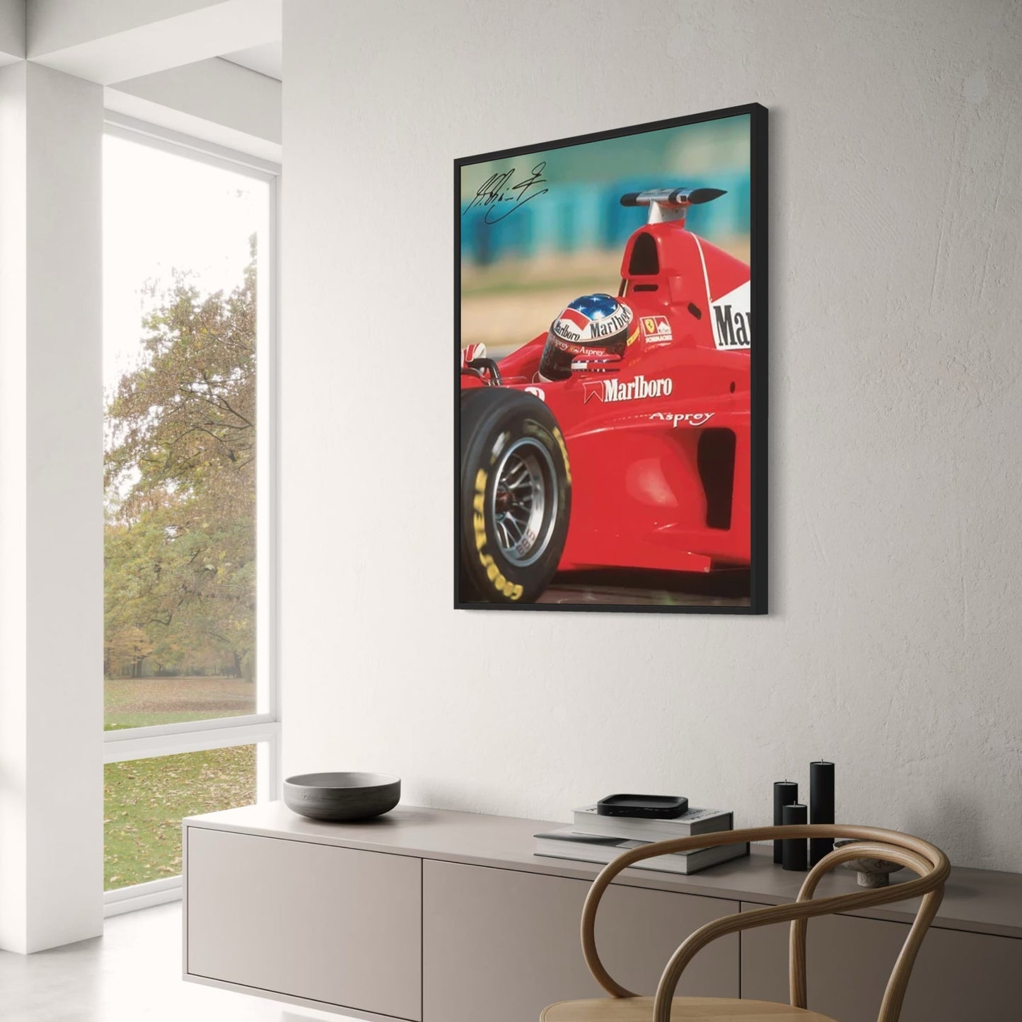 Abstract Senna Graffiti | Leclerc Supercar