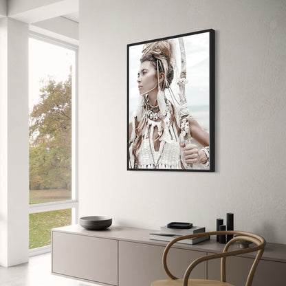 Organic Silhouettes Wall Decor | Nature-Inspired Poster | Artwork for Home & Garden | Modern Aesthetic