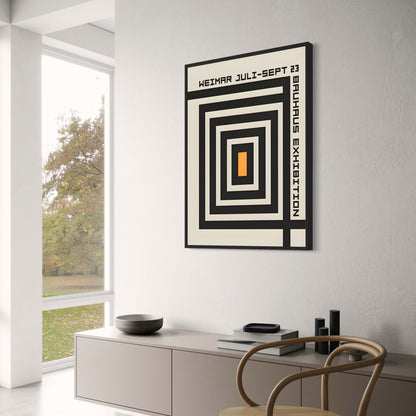 Bauhaus Modern Geometry | Vibrant Minimalist Abstract