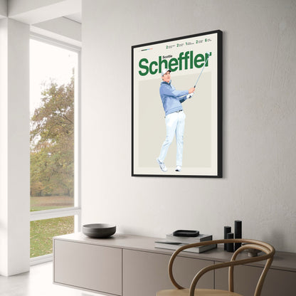 Scottie Scheffler | Golf Legends Dynamic Art