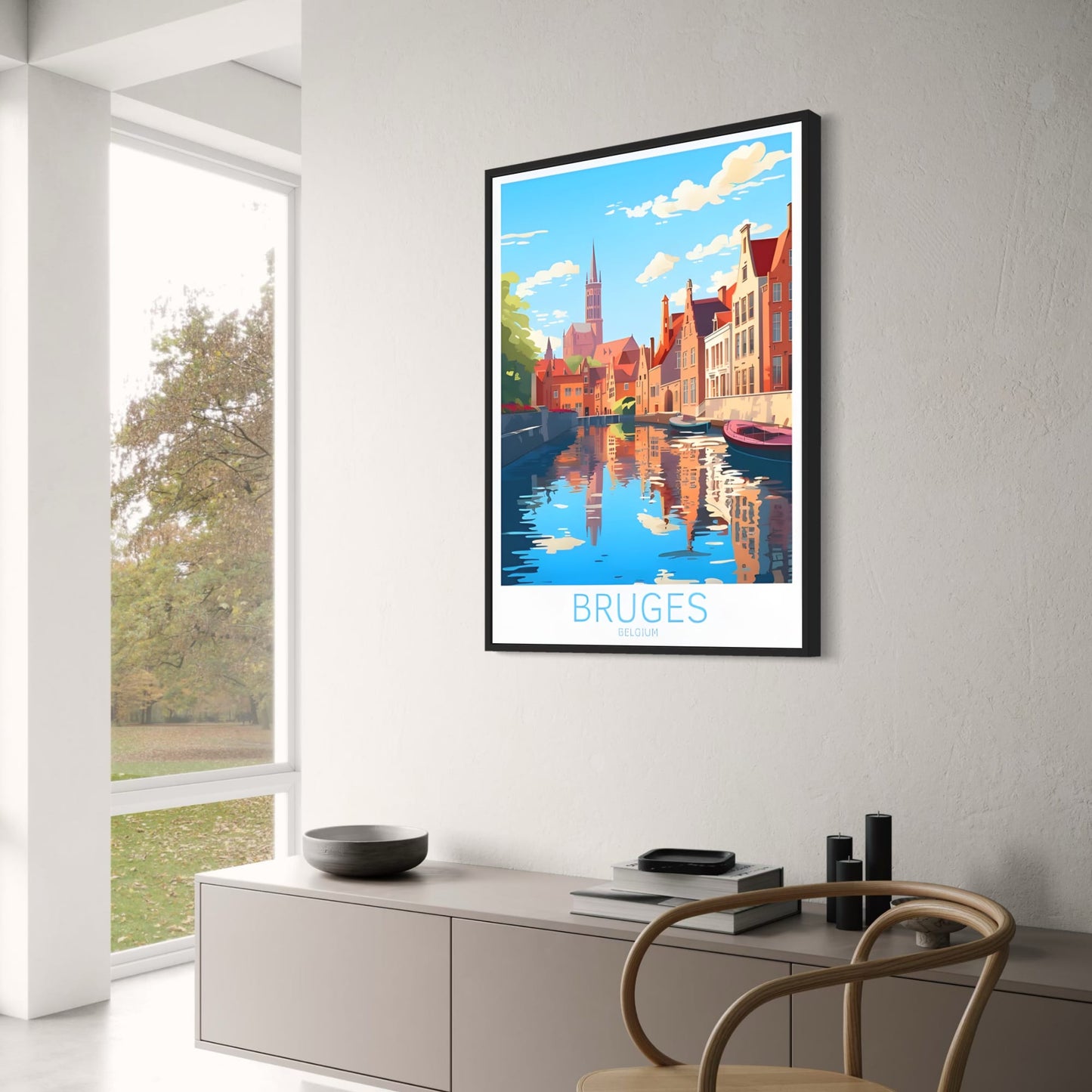 Bruges Scenic View | Belgium Cityscape Photography